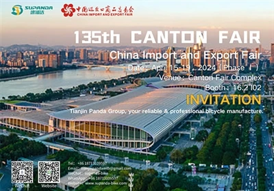 Grúpa Tianjin Panda: An 135ú Aonach Canton - Soláthraí Rothar Sléibhe